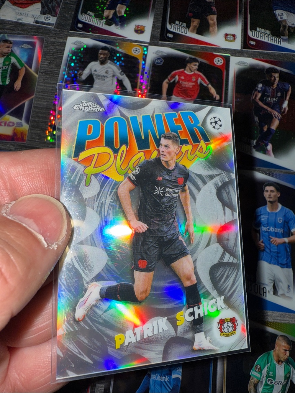 Kylian mbappe soccer erling haaland Topps chrome refractor 50c lot - Picture 7 of 10